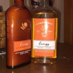 Bath & body works energy set
